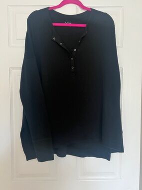 Offline by aerie waffle Henley pullover